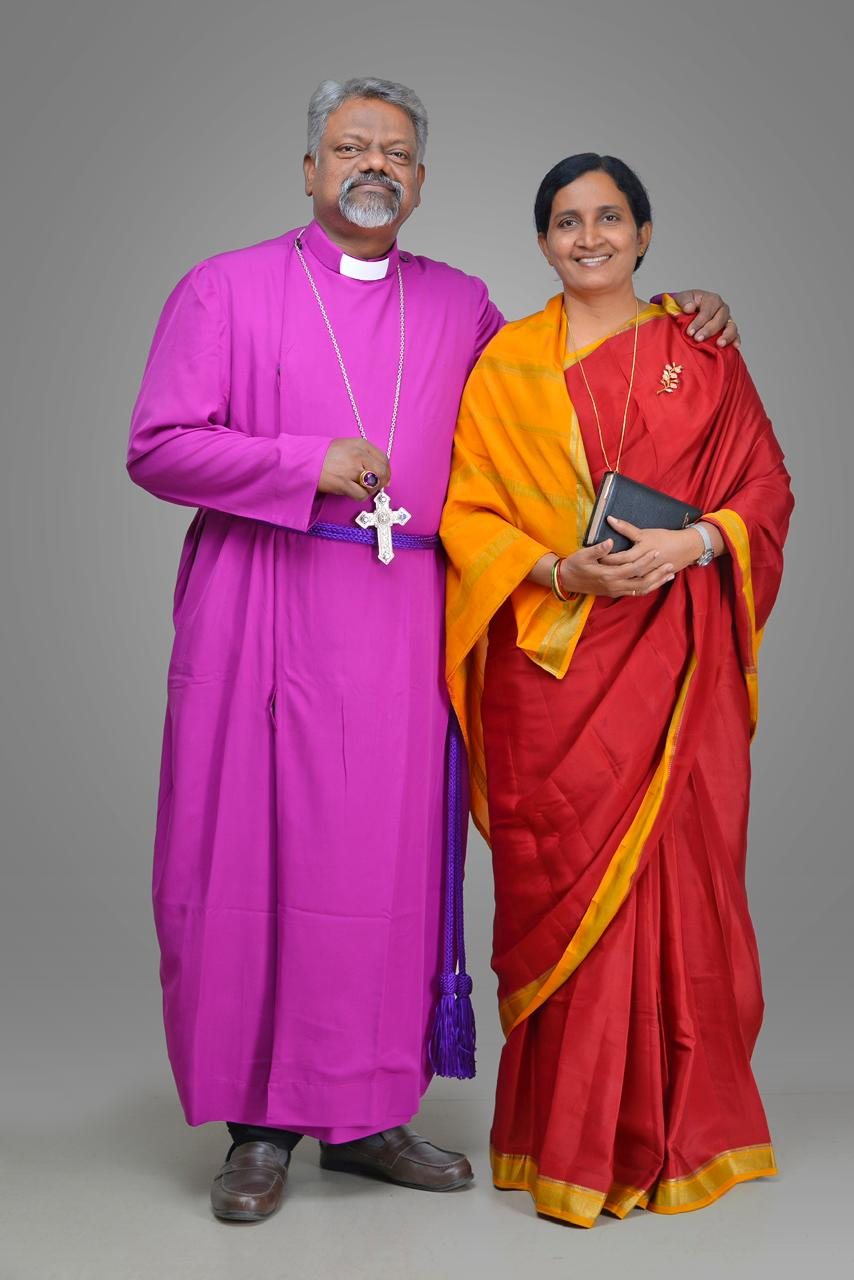 Bishop of Nandyal with family