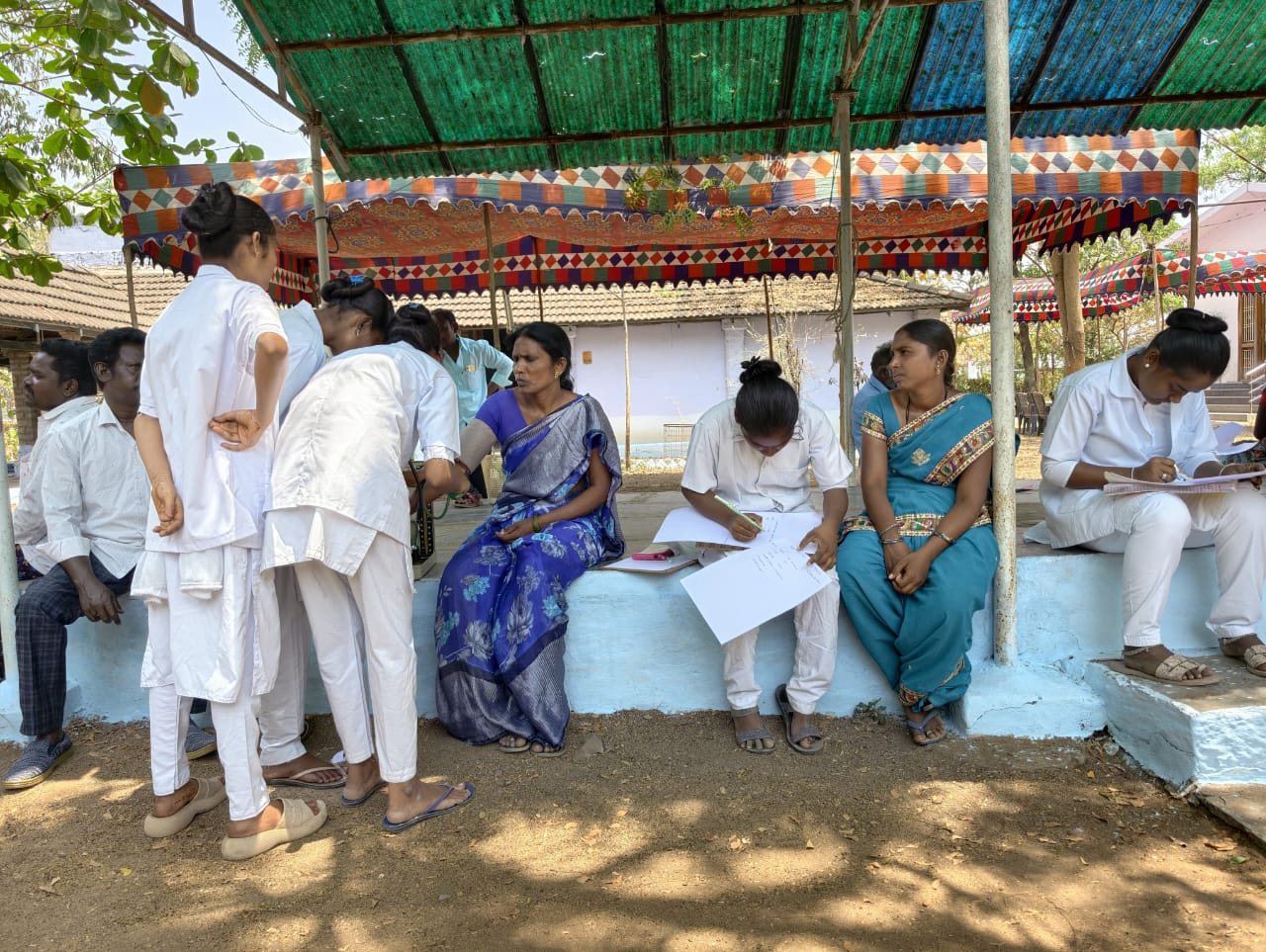 Community medical camp at the hospital campus